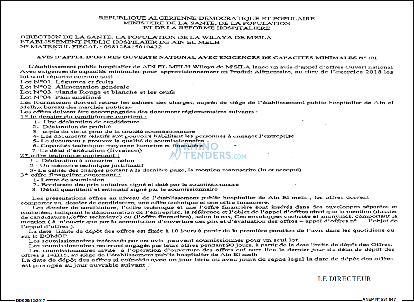 LA DEPECHE DE KABYLIE