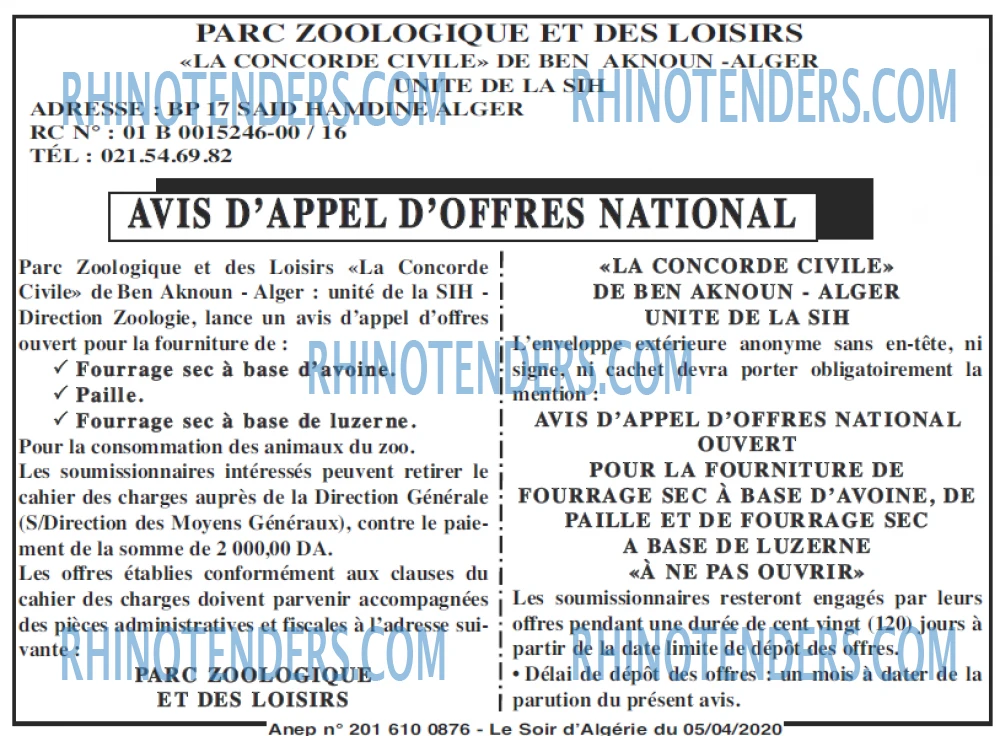 LE SOIR D'ALGERIE