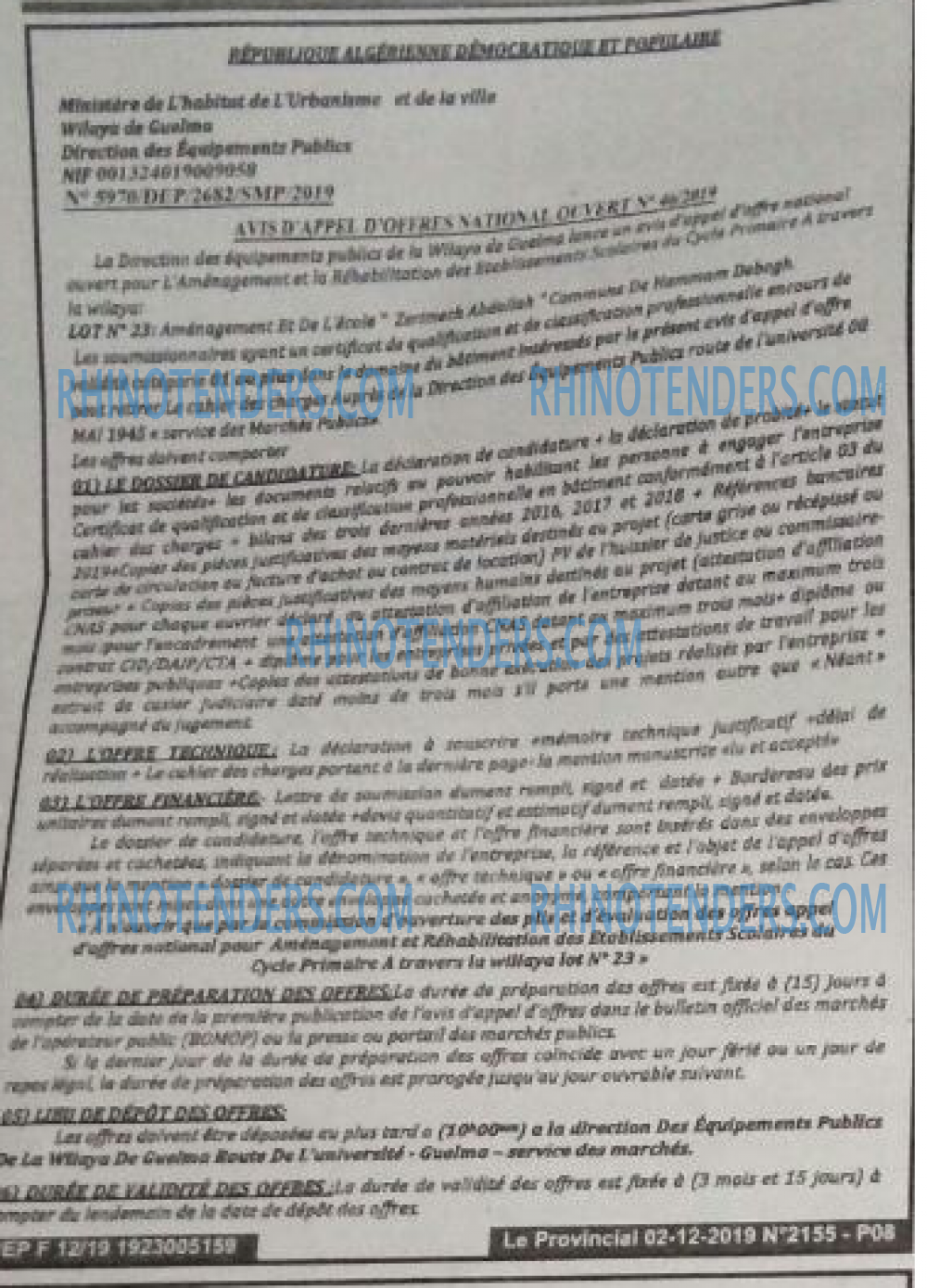 LE PROVINCIAL