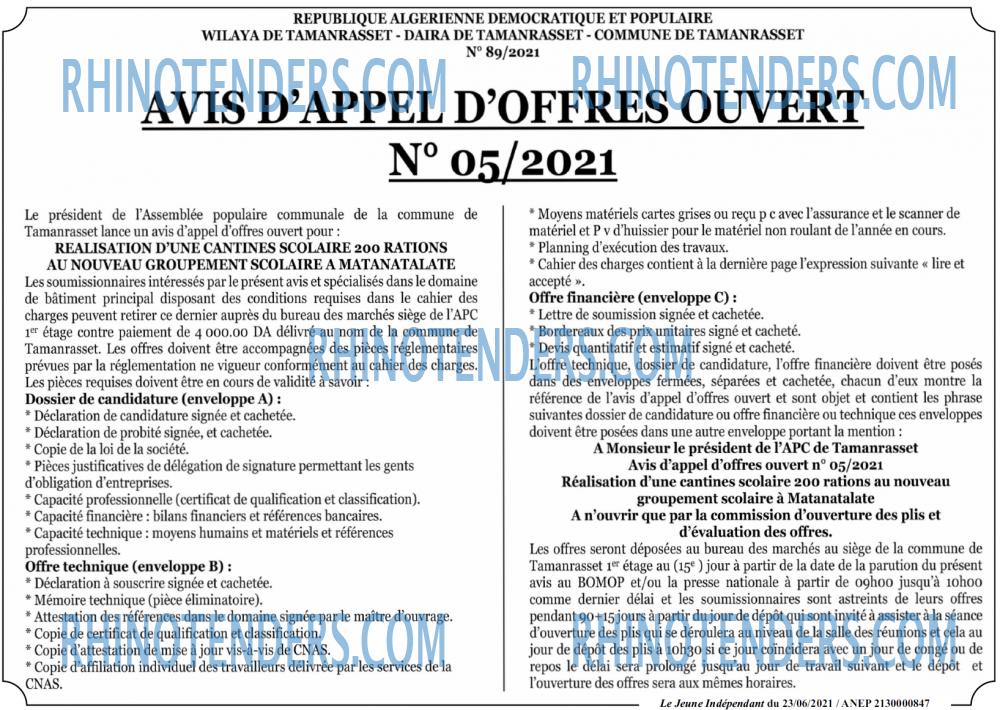 Jeune Independant