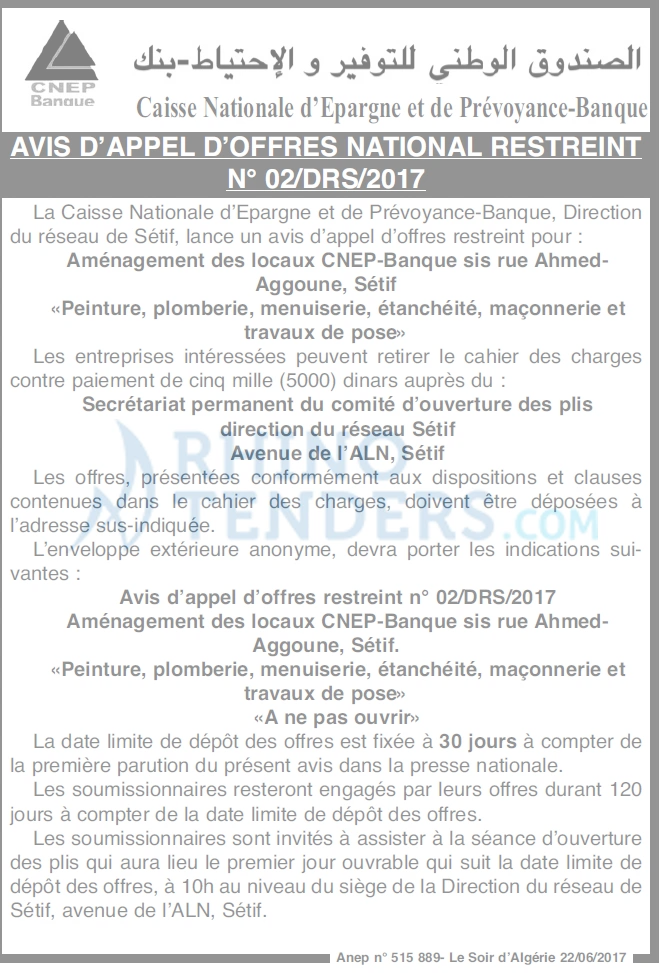 LE SOIR D'ALGERIE