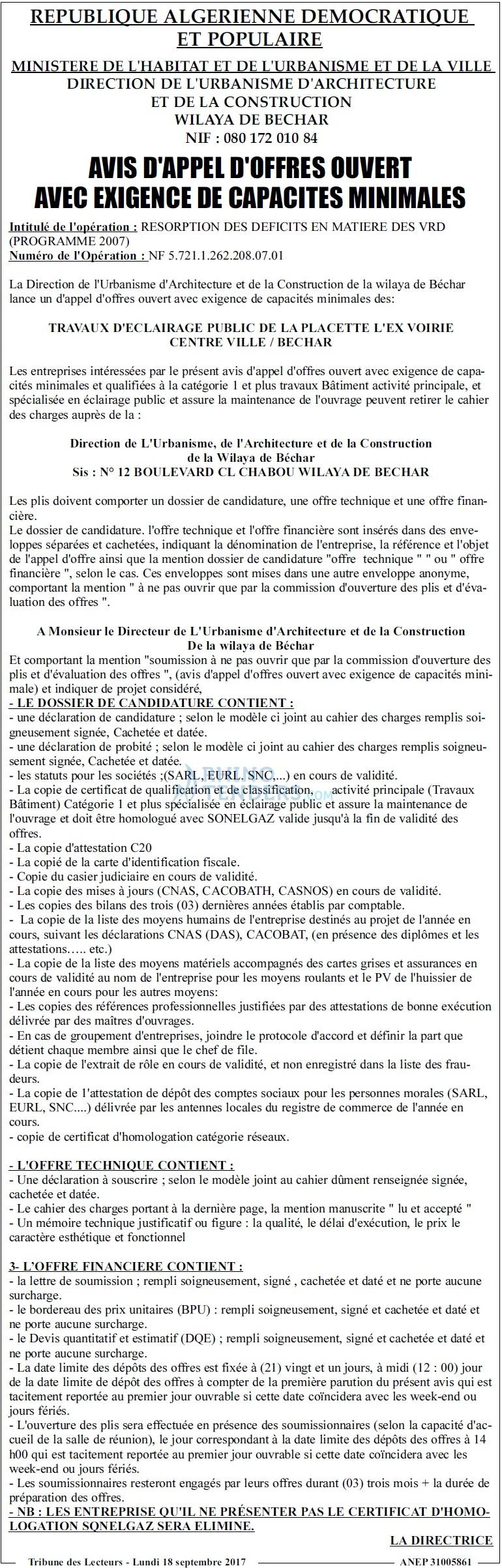 TRIBUNE DES LECTEURS
