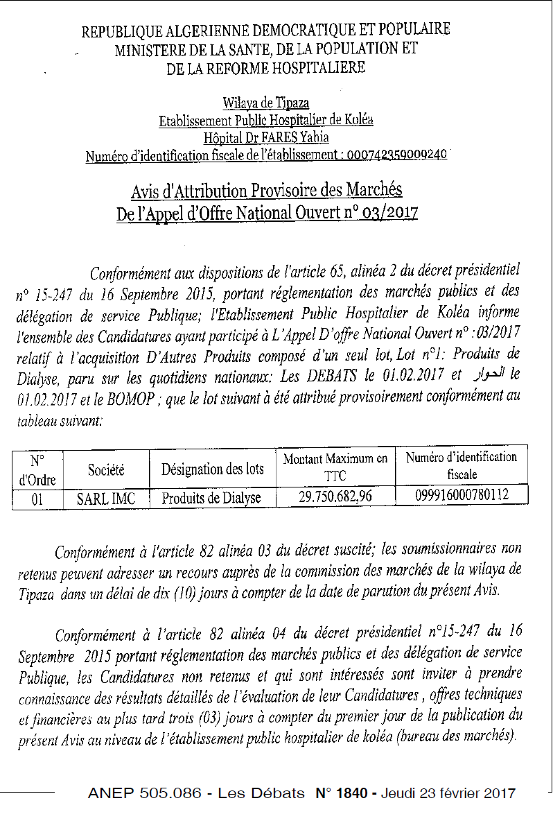 Les Debats