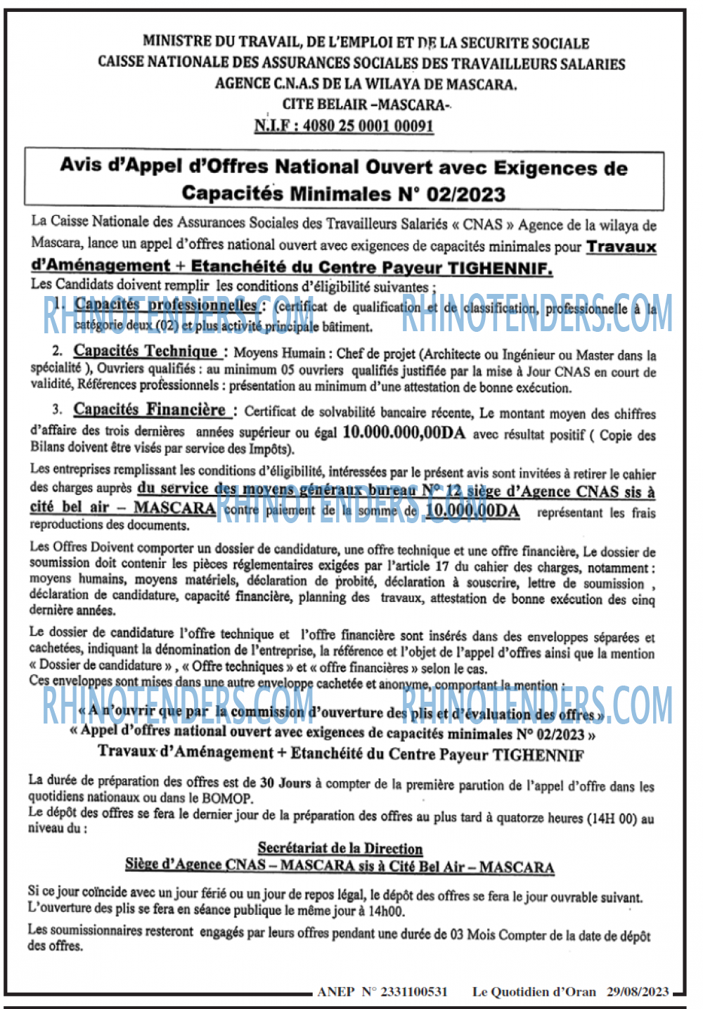Le Quotidien d'Oran