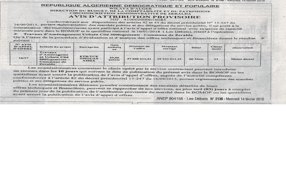 Les Debats