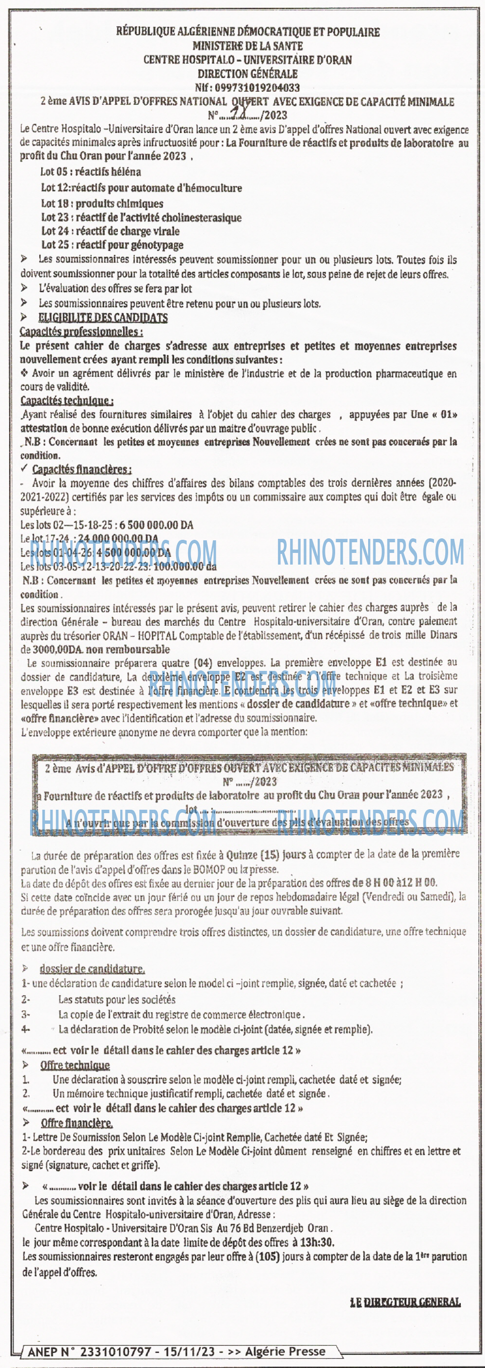 ALGERIE PRESSE