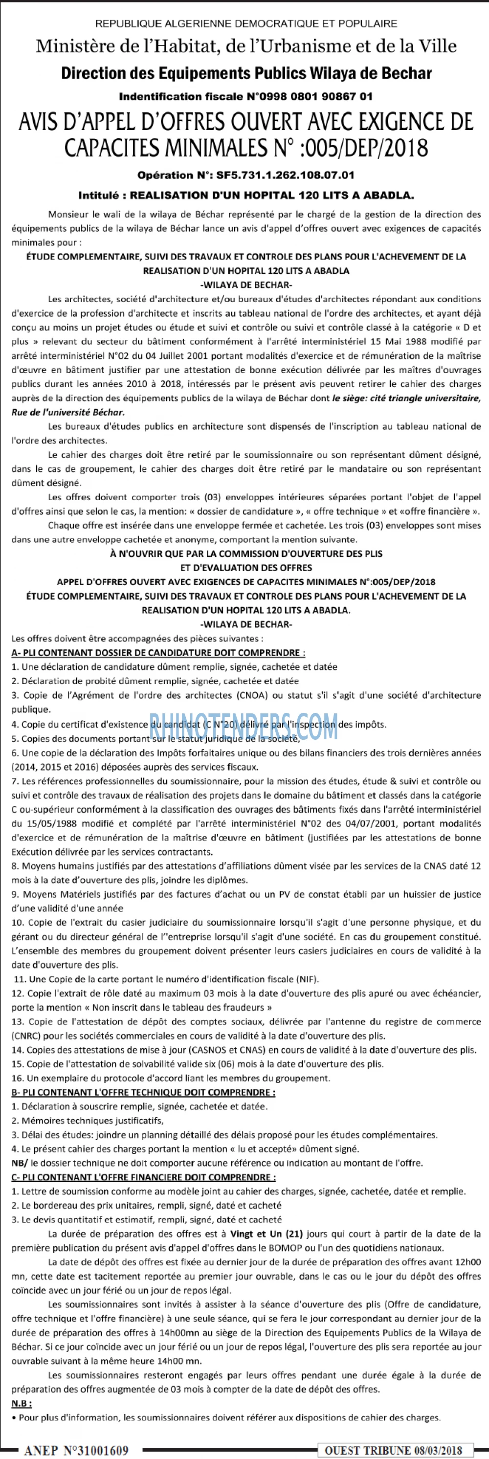 ouest TRIBUNE