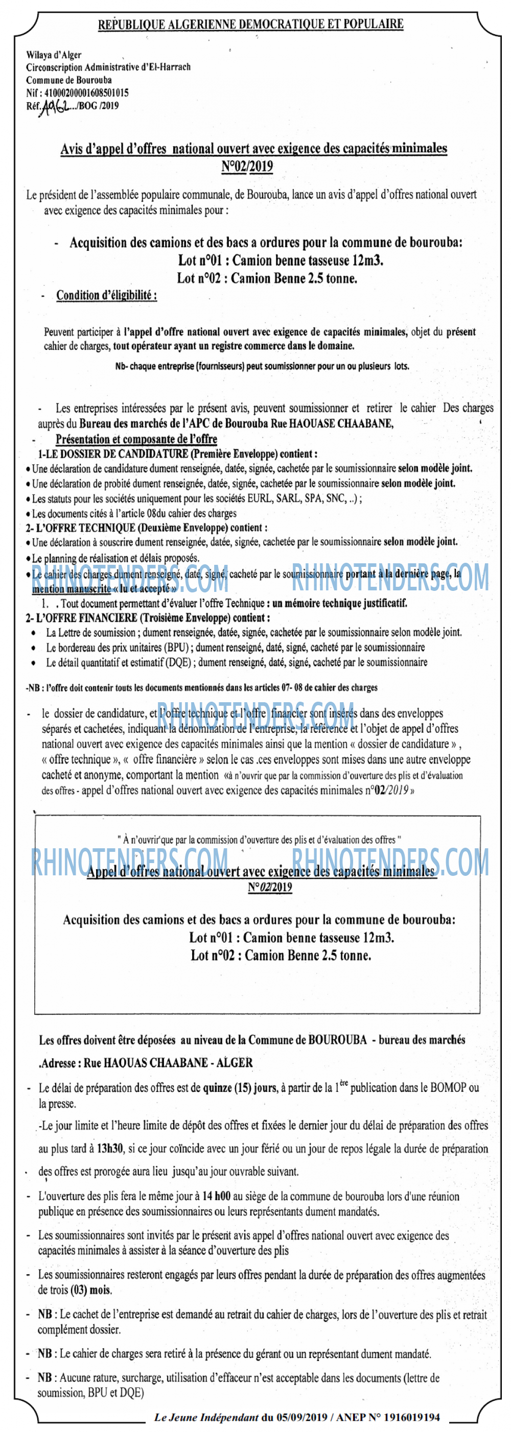 Le jeune indépendant