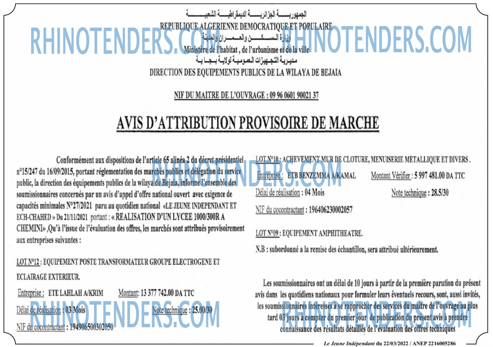 Jeune Independant