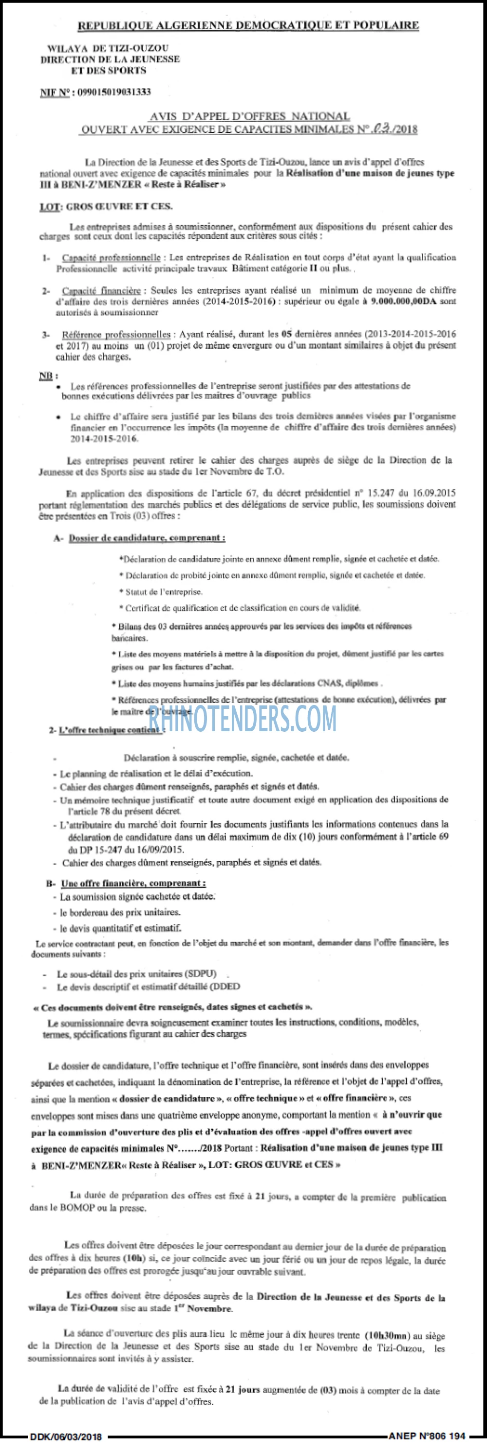 LA DEPECHE DE KABYLIE