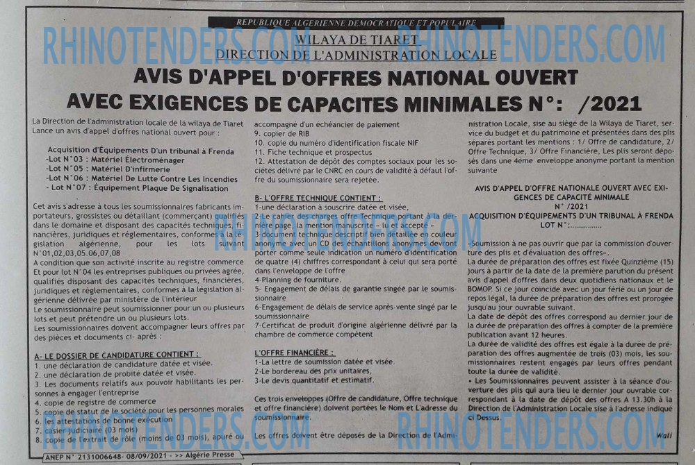 ALGERIE PRESSE