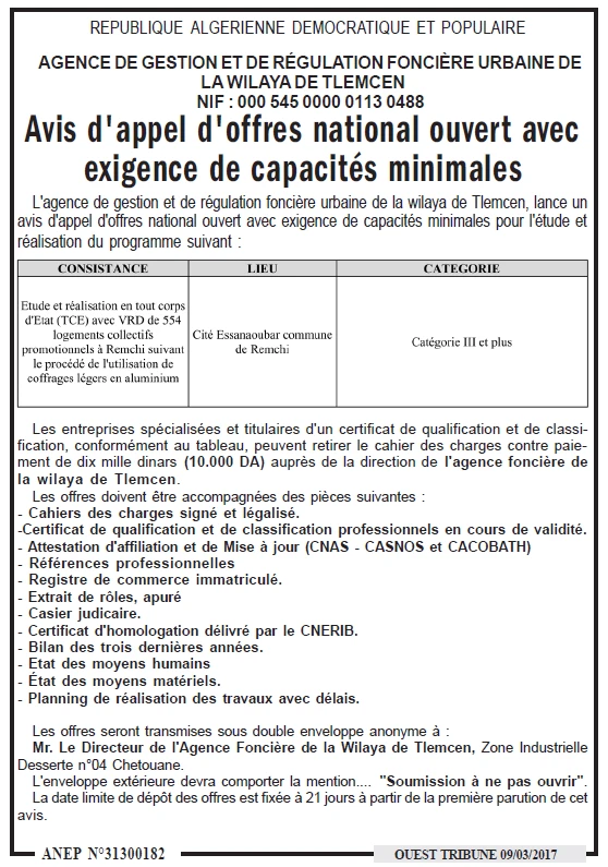 ouest TRIBUNE
