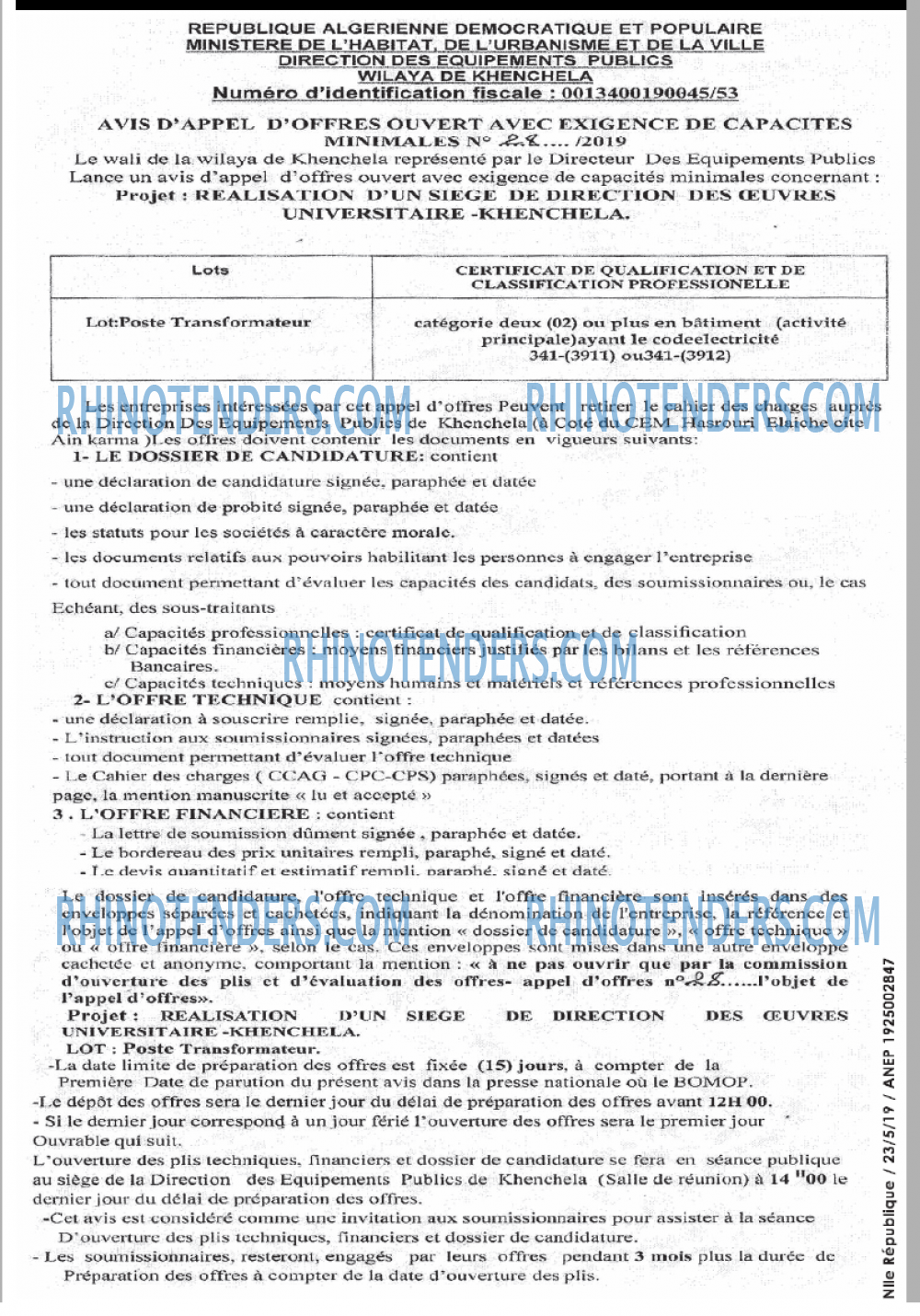 NOUVELLE REPUBLIQUE