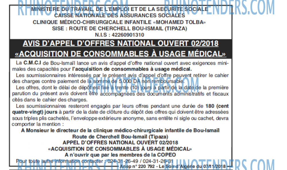 LE SOIR D'ALGERIE