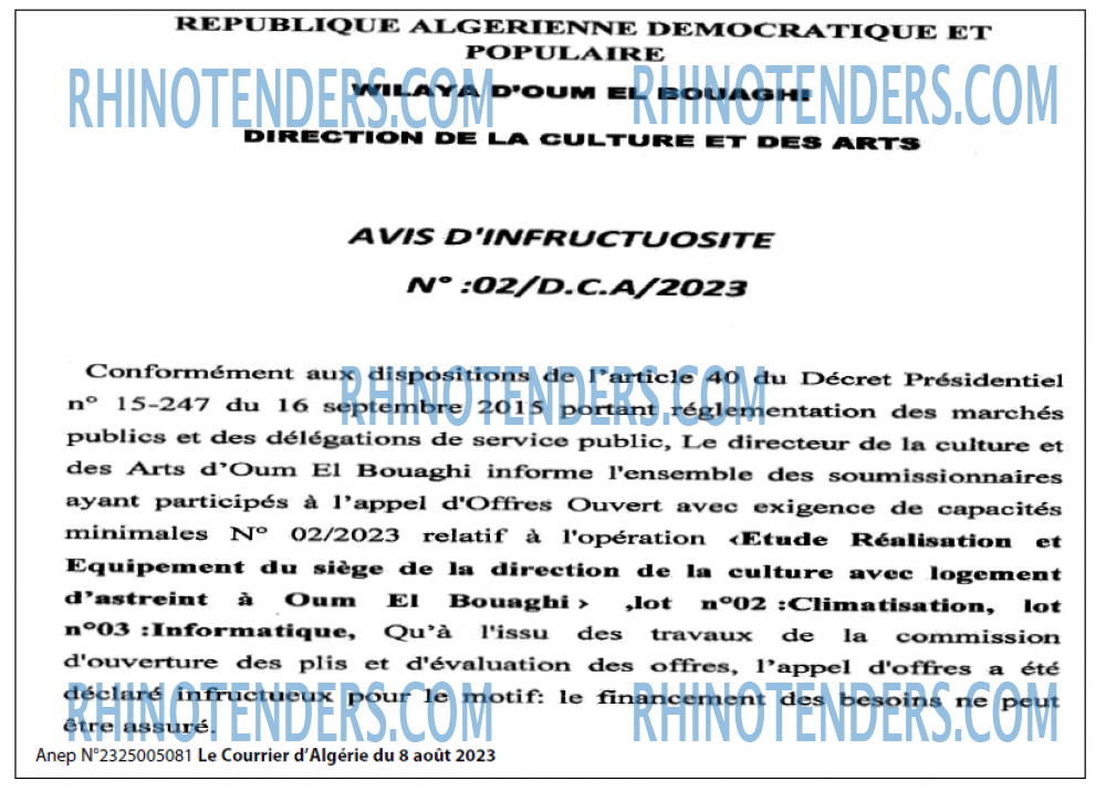 Le Courrier d'Algerie
