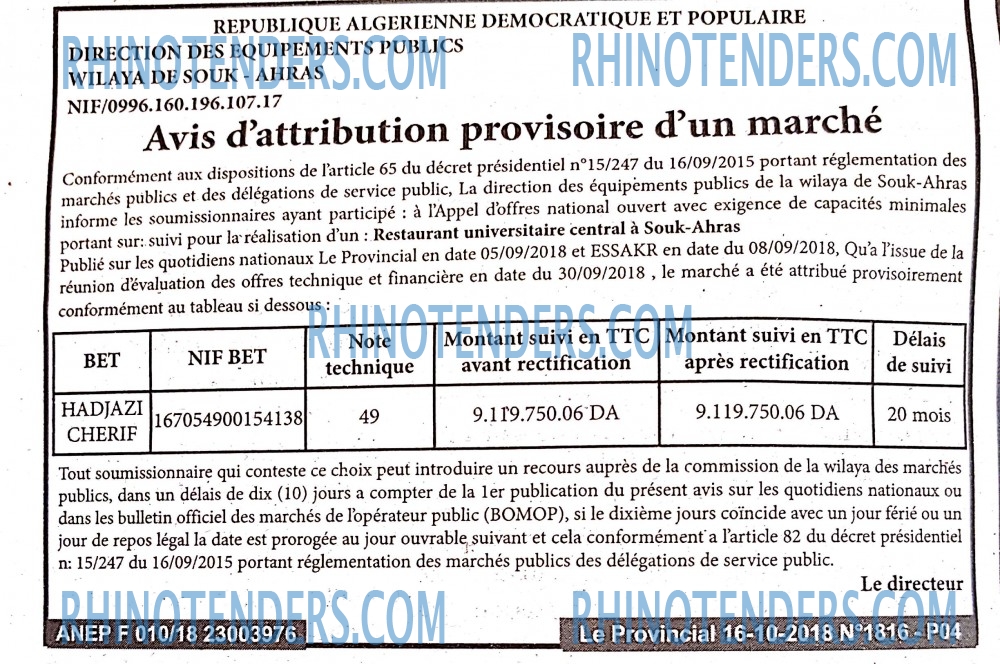 LE PROVINCIAL
