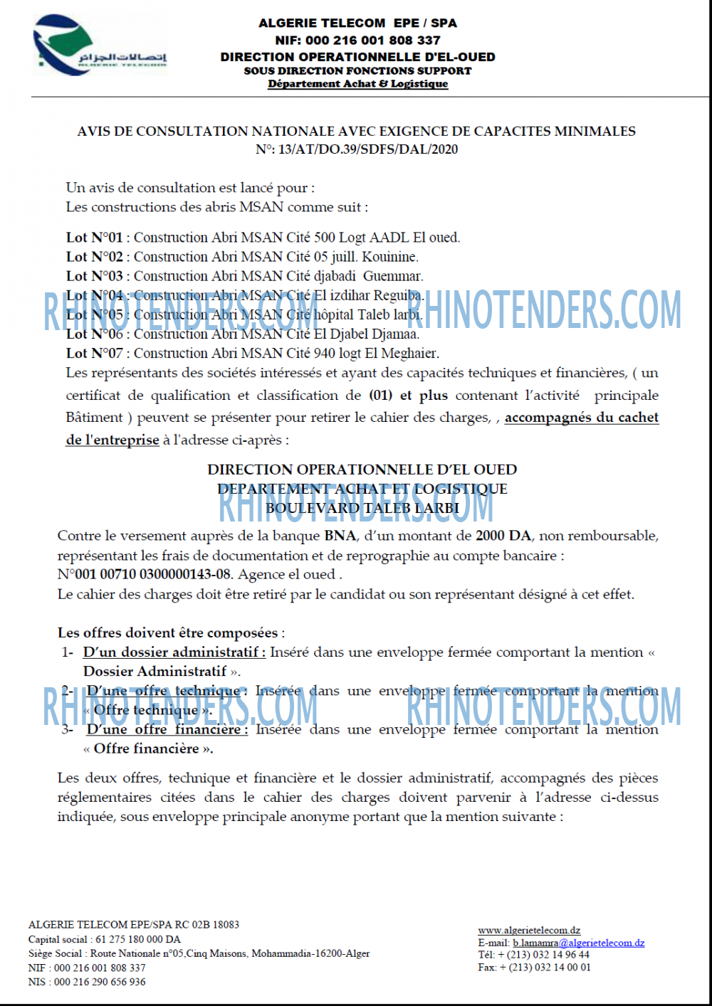 Algérie Télécom