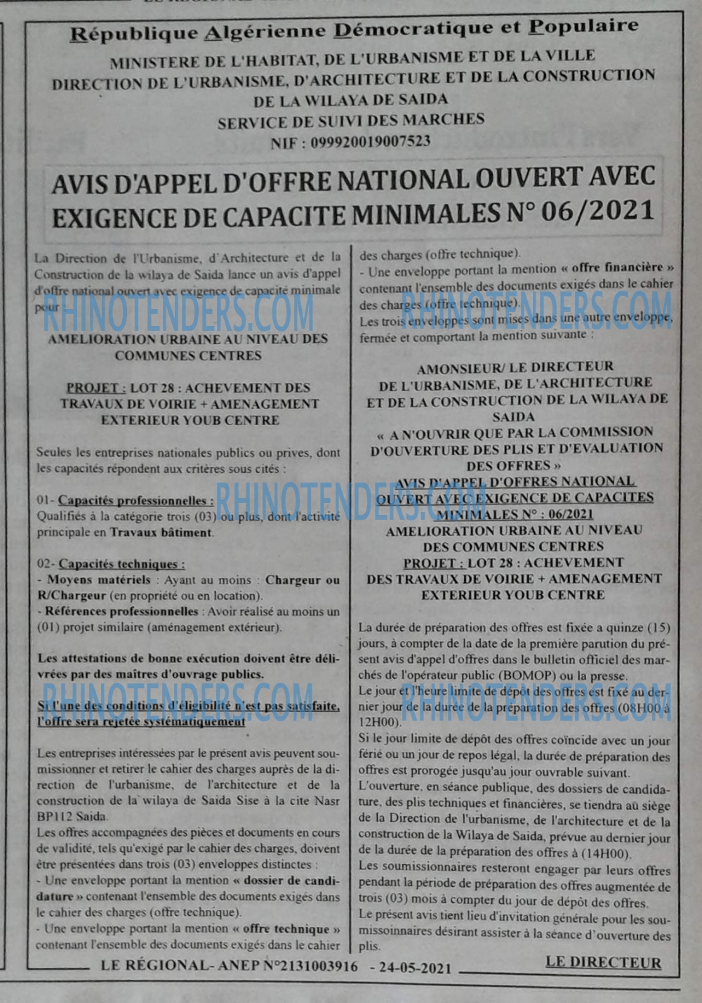 LE REGIONAL