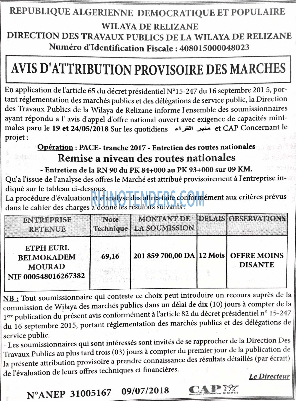 CAP OUEST