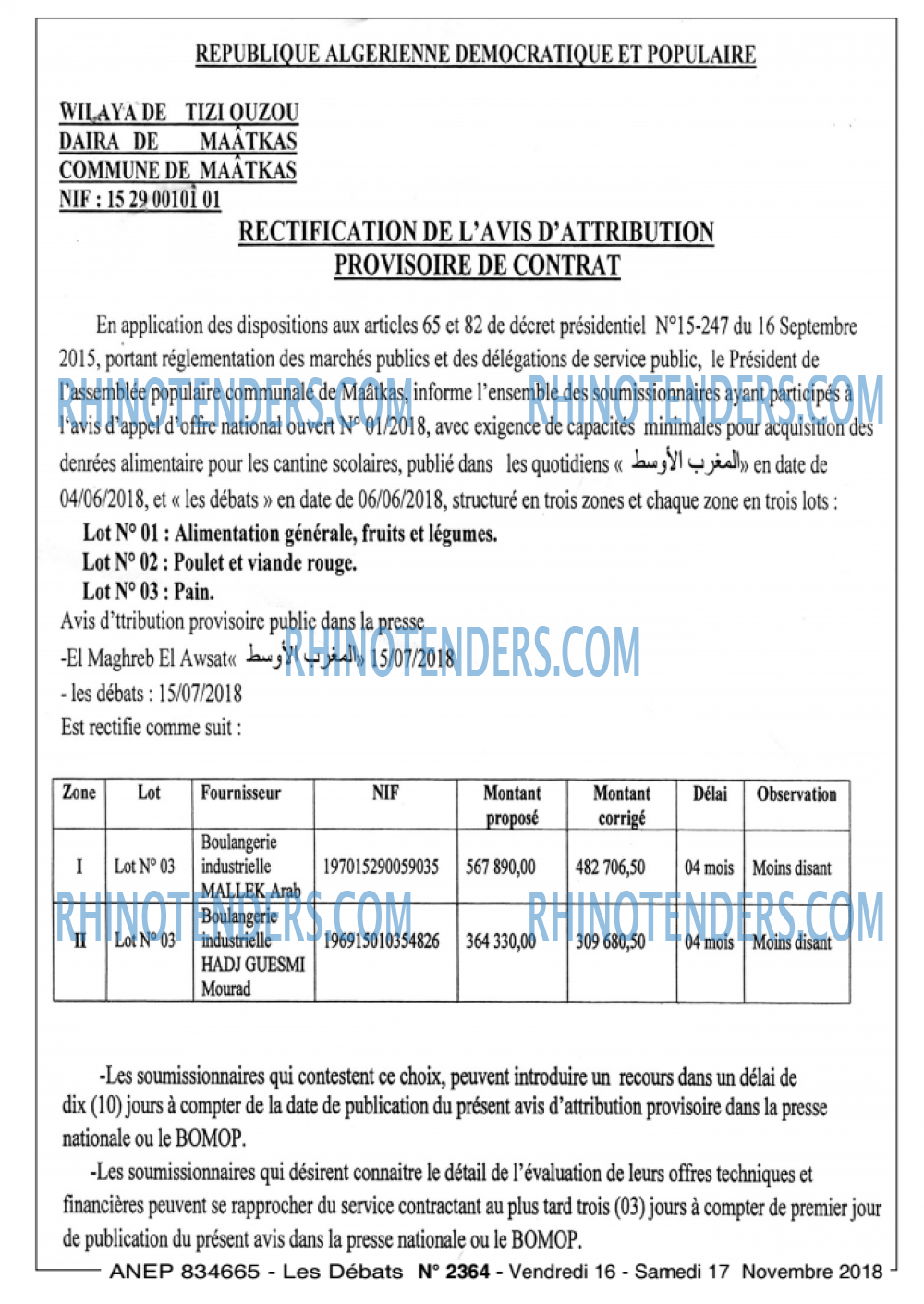 Les Debats