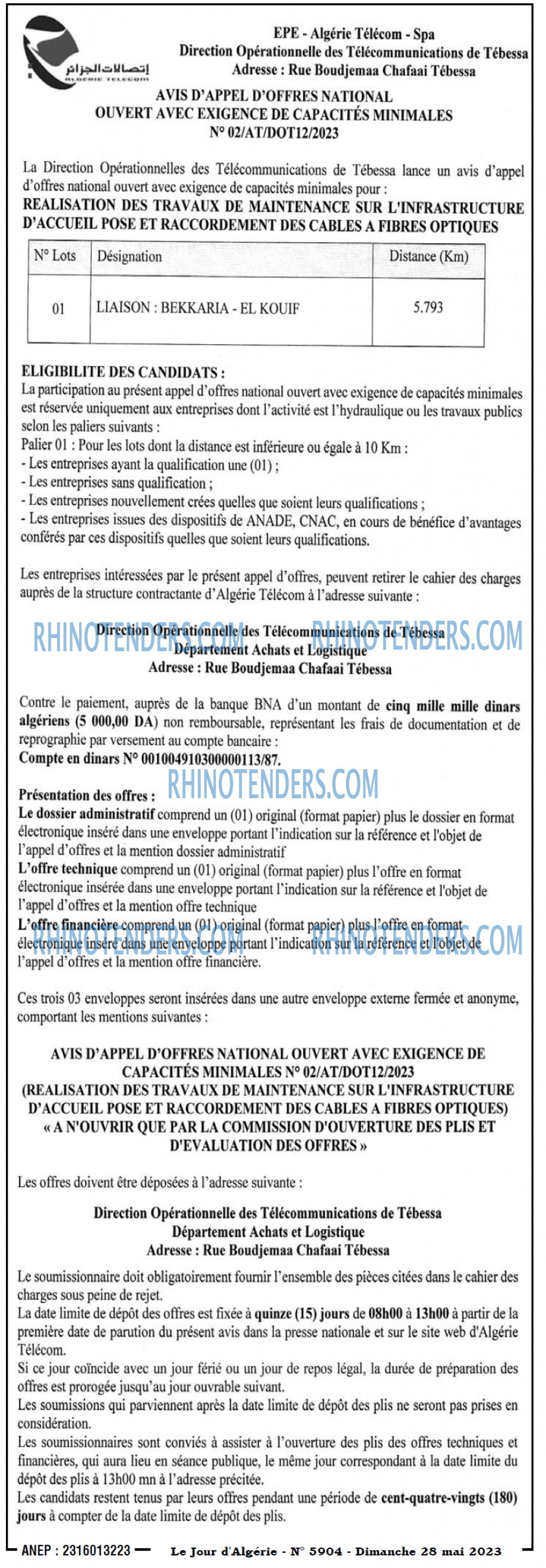Le Jour d'Algérie