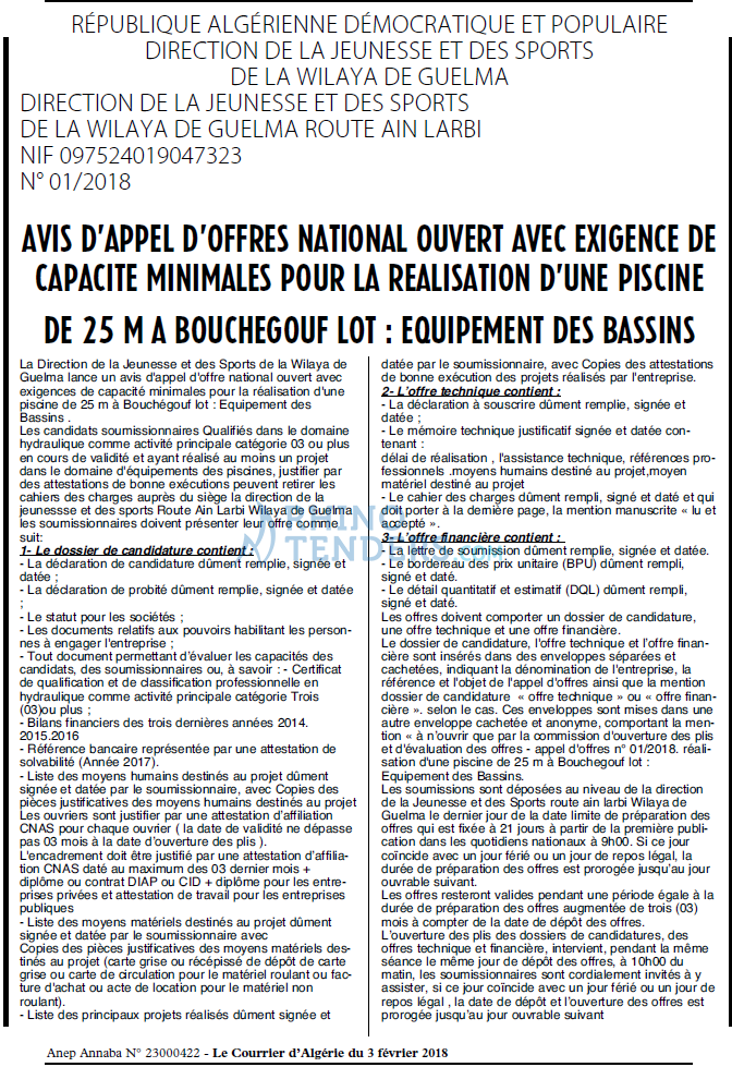 Le Courrier d'Algerie