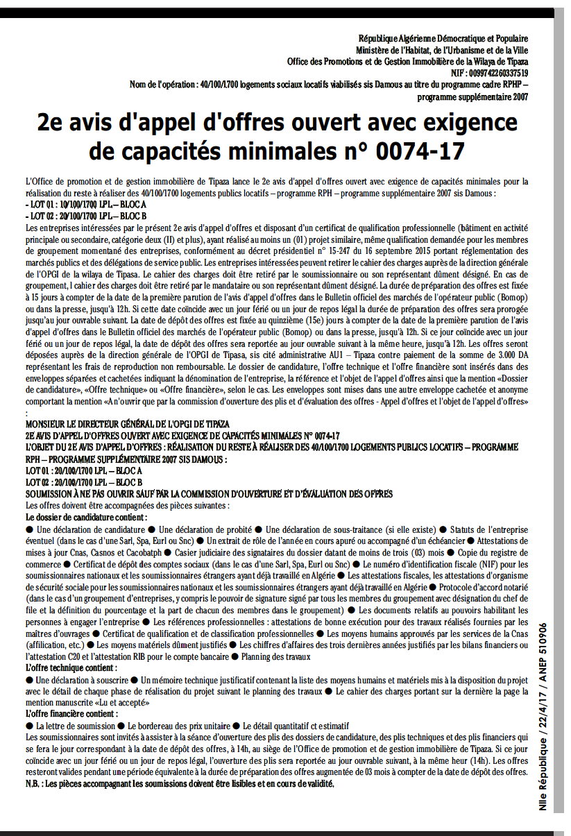 NOUVELLE REPUBLIQUE