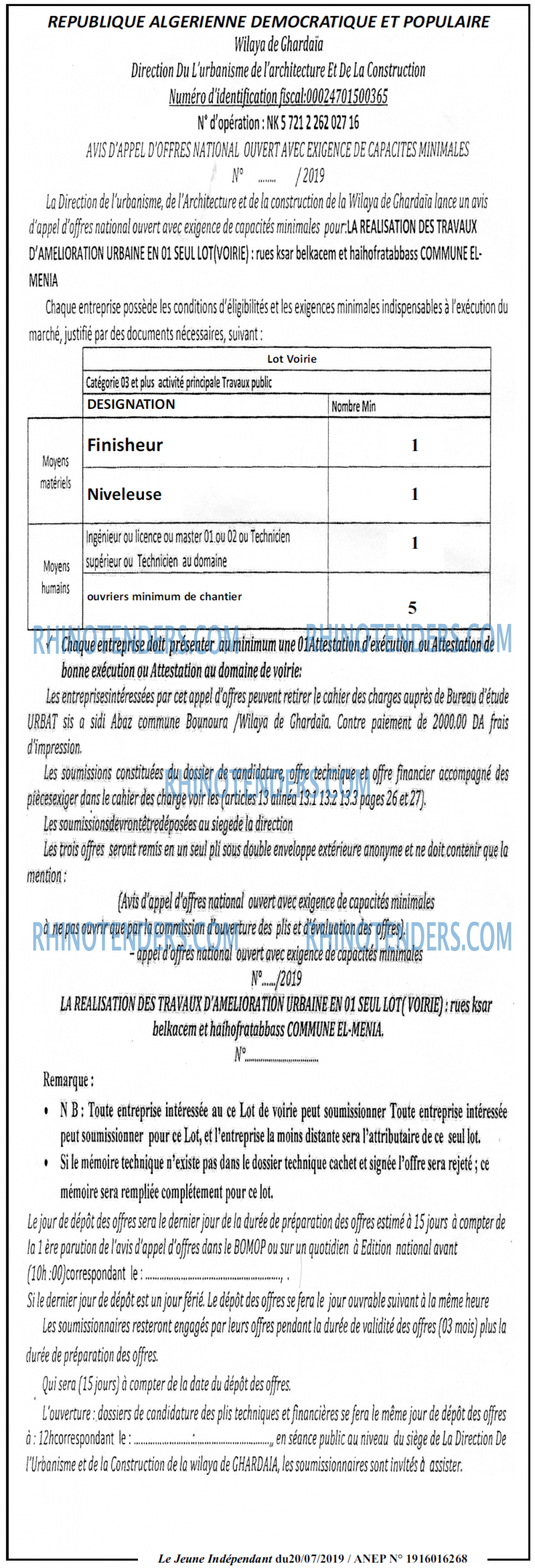 Jeune Independant