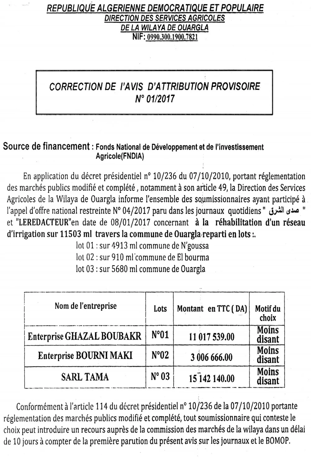 LE REDACTEUR