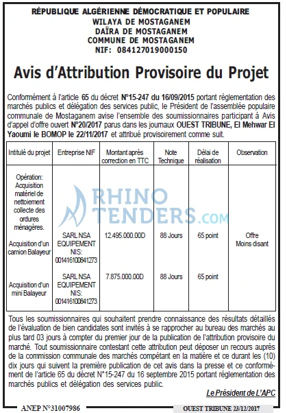 ouest TRIBUNE