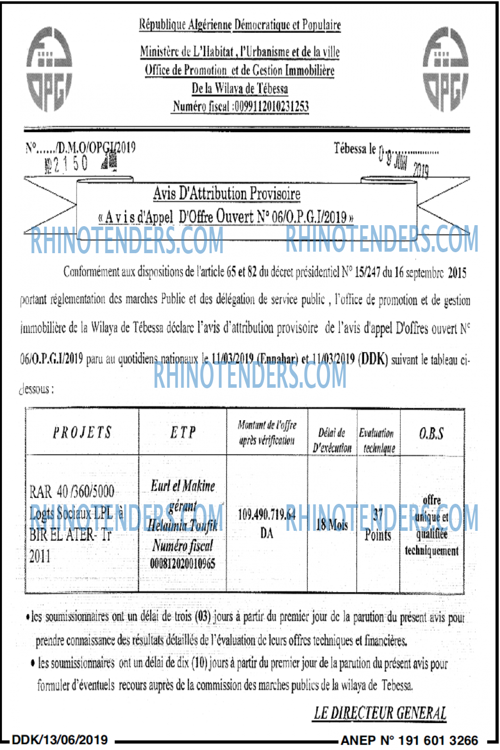 LA DEPECHE DE KABYLIE