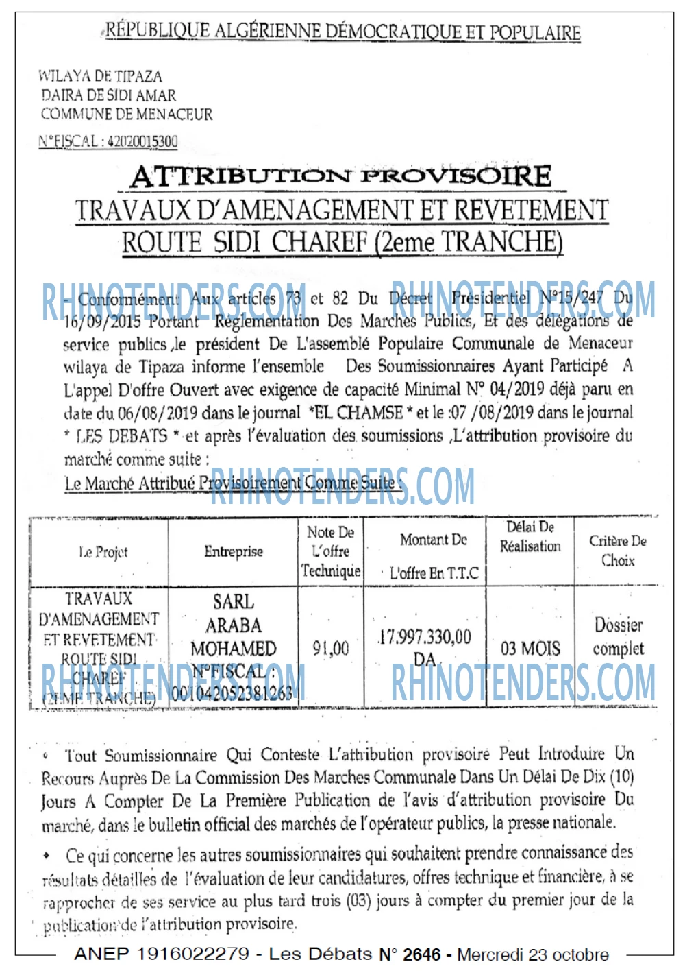Les Debats