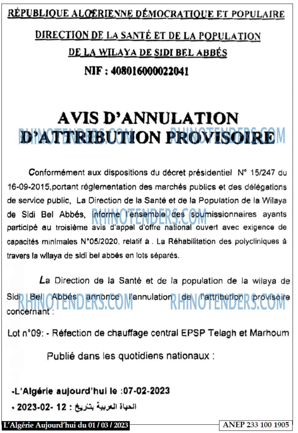 Aujourd'hui