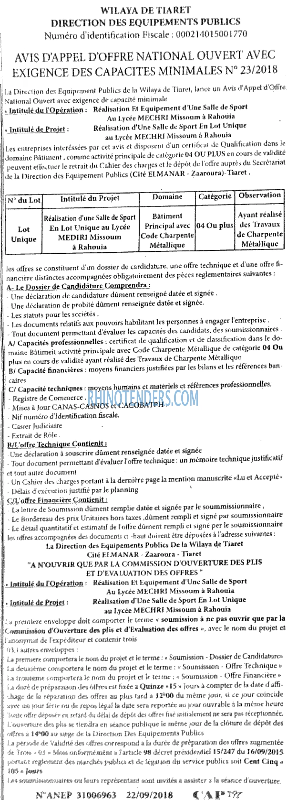 CAP OUEST
