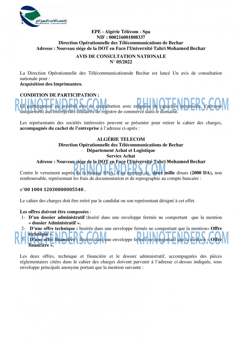 Algérie Télécom