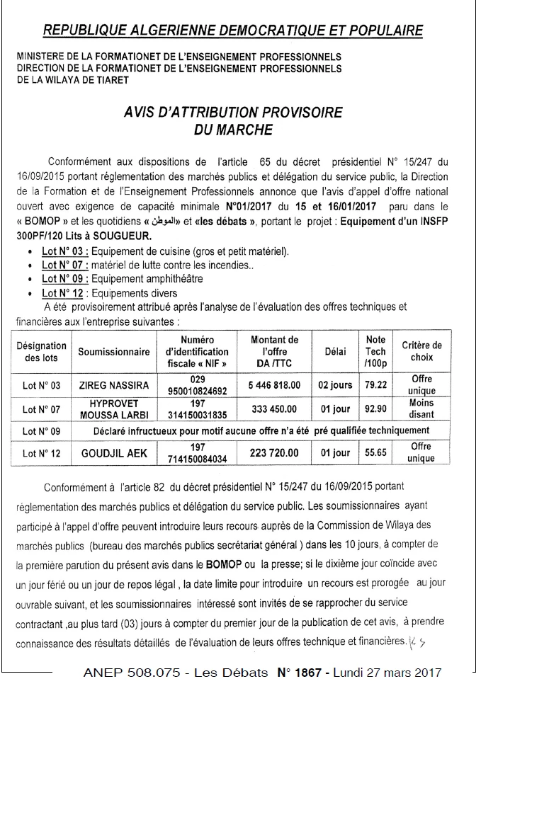 Les Debats