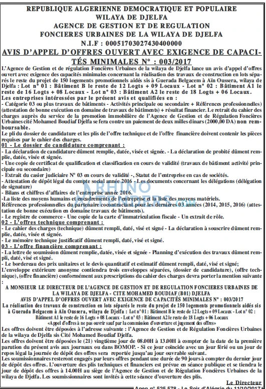 LE SOIR D'ALGERIE