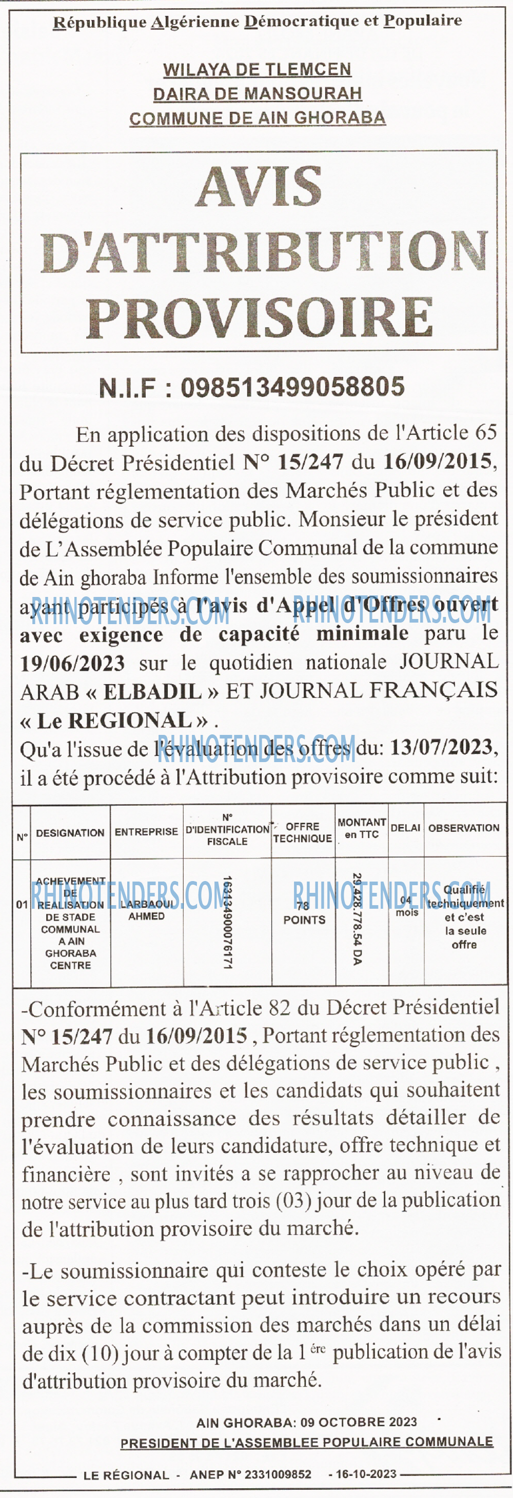 Régional