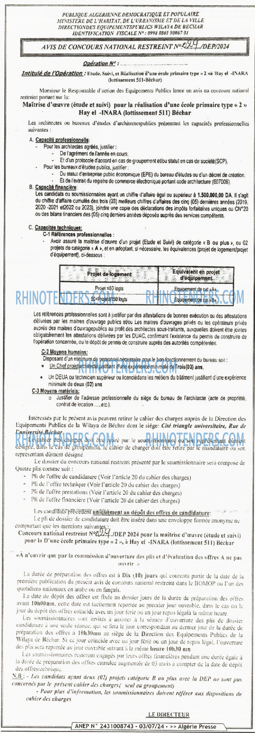 ALGERIE PRESSE