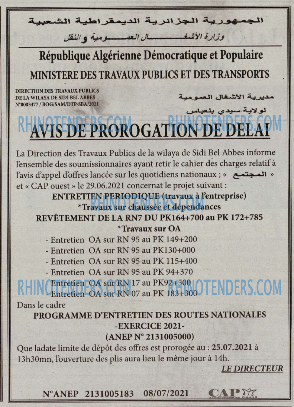 CAP OUEST