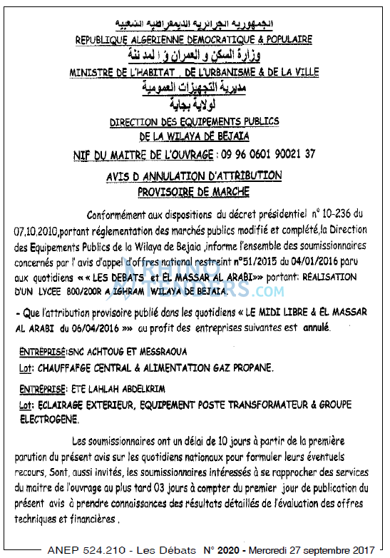 Les Debats