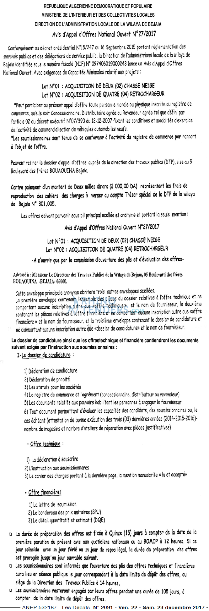 Les Debats