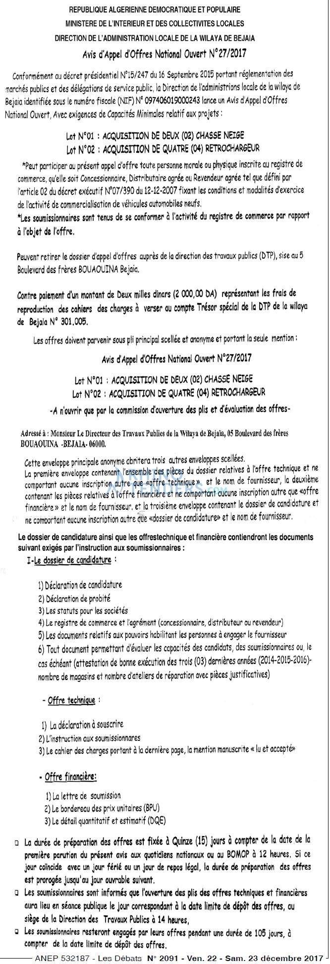 Les Debats