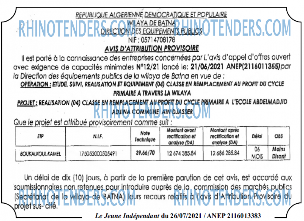 Jeune Independant