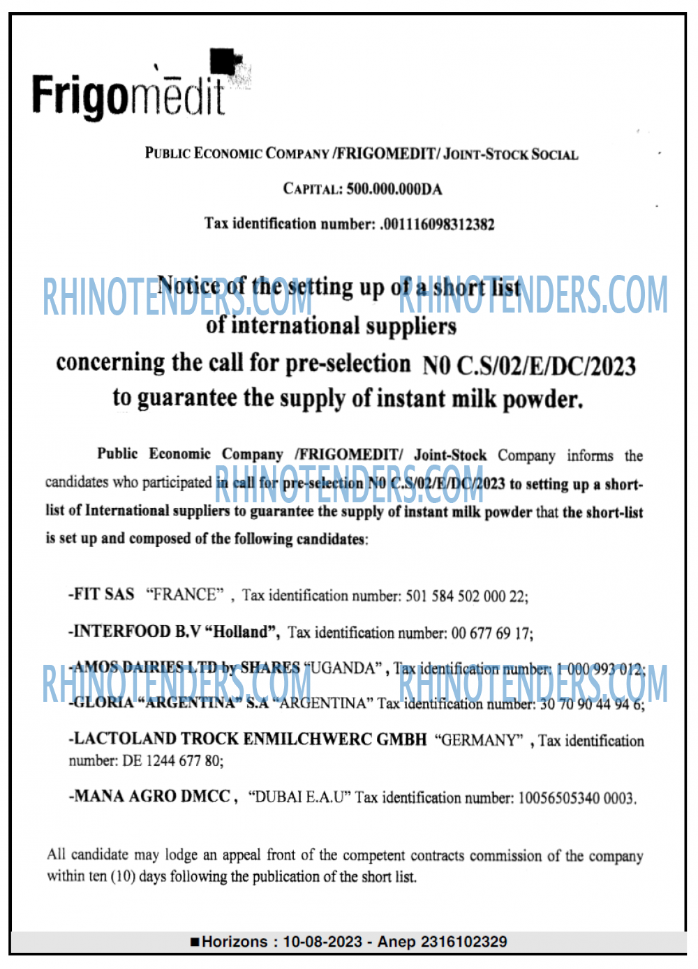 Horizons