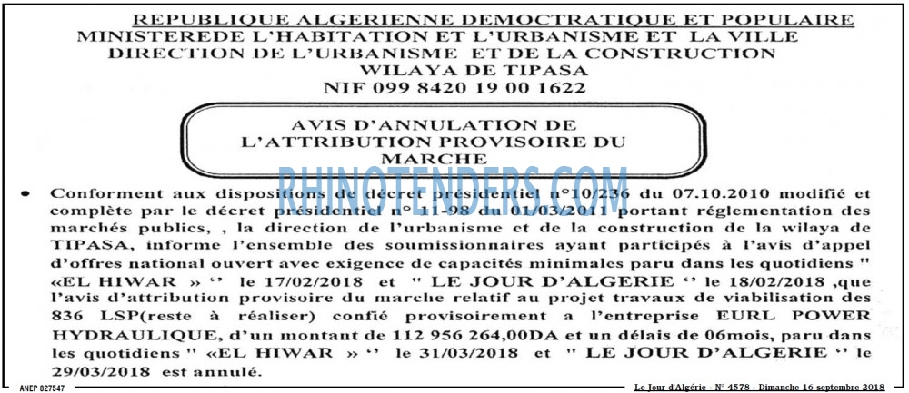 Le Jour d'Algérie