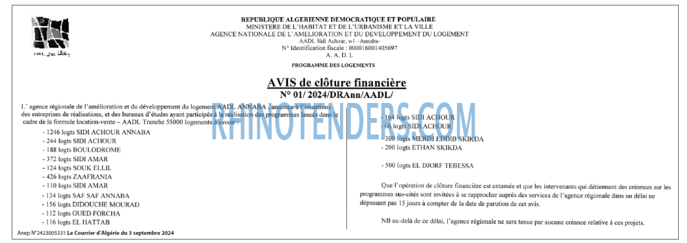 Le Courrier d'Algerie