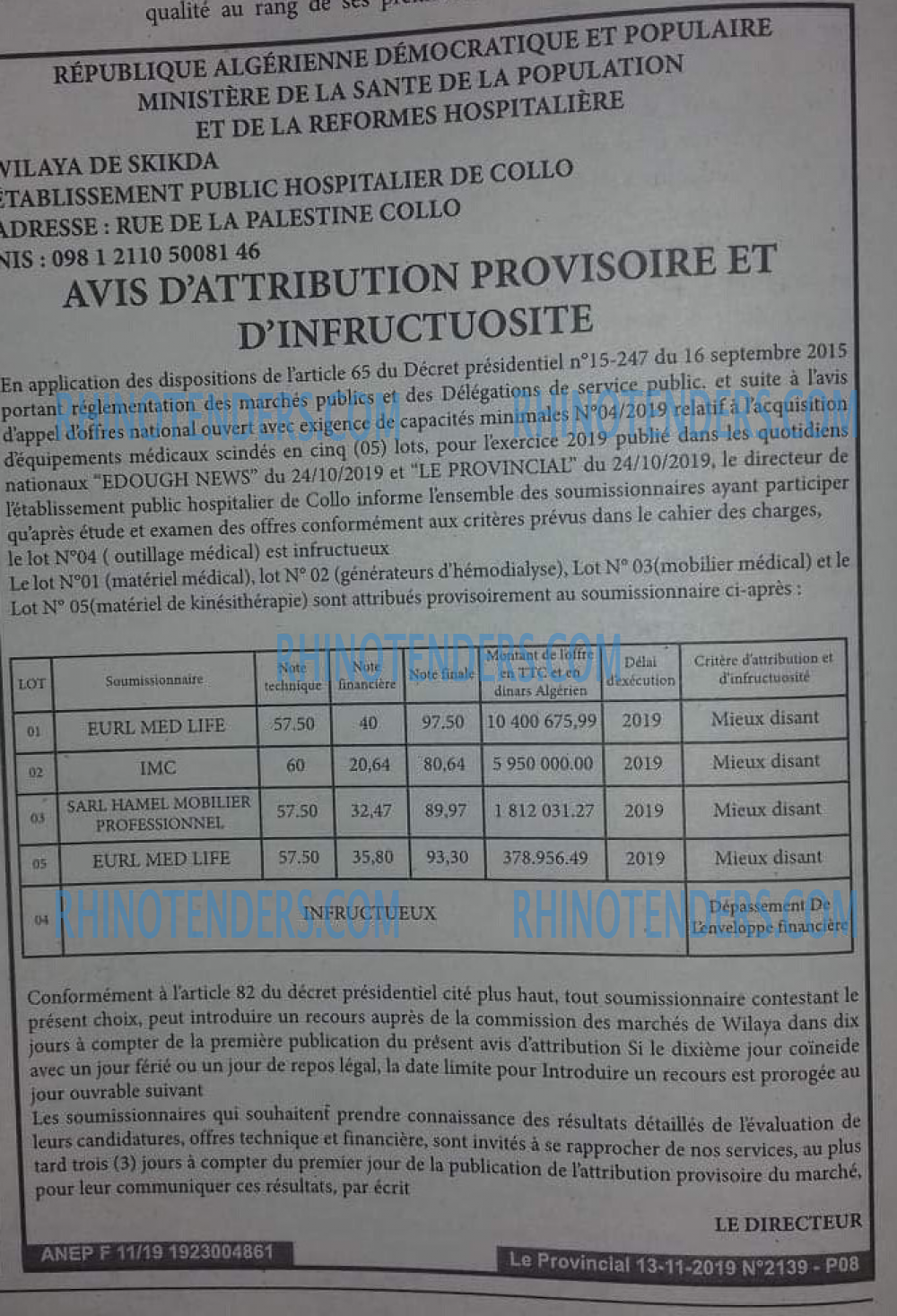 LE PROVINCIAL