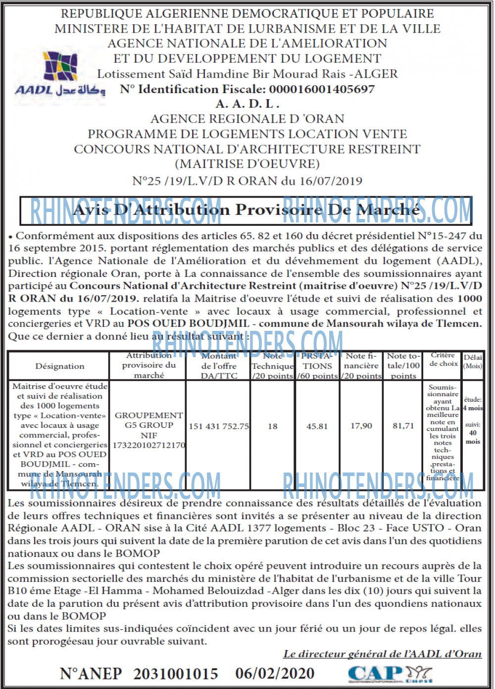 CAP OUEST