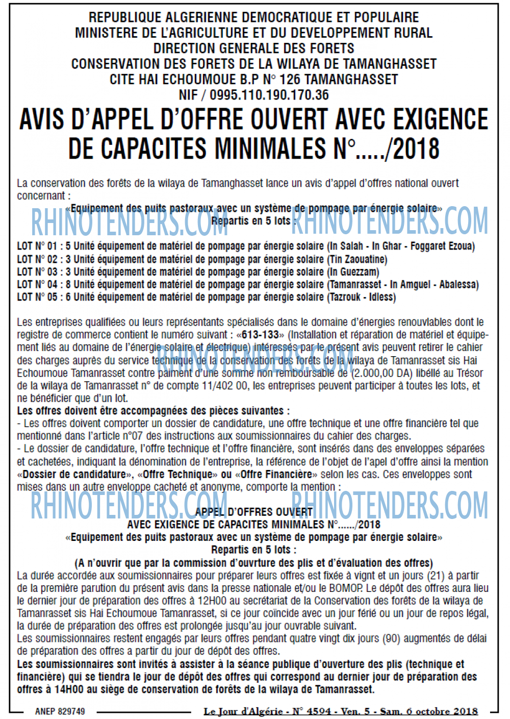 Le Jour d'Algérie